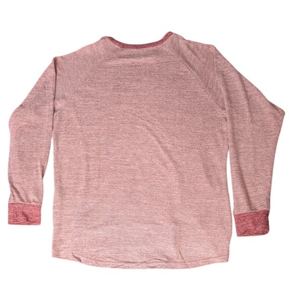 HAUTE EDITION Women's  Pink Slouchy Cozy Pocket Sweatshirt Tunic XL NWOT - Picture 7 of 7